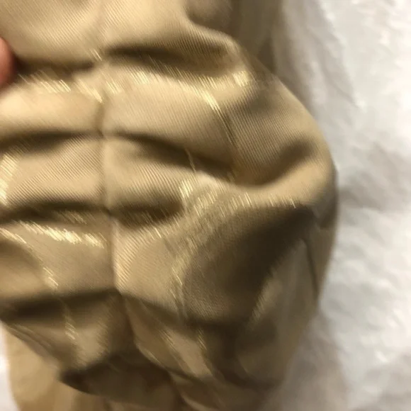 Coach gold poppy signature large bag